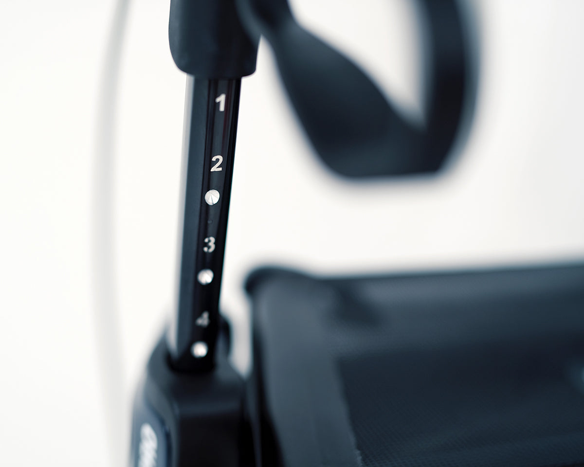 ToPro Troja Pegasus Rollator height adjustment