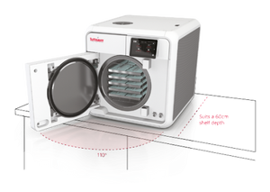 Tuttnauer T-Edge Autoclave dimensions