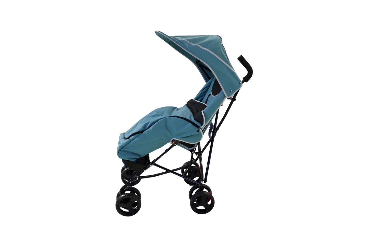 VanO Excel Elise Neo Buggy in Oak Green Side View