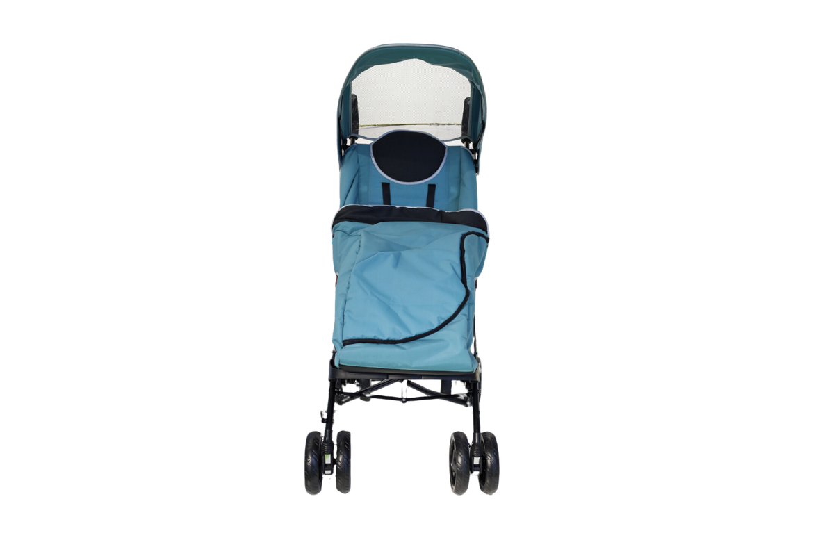 VanO Excel Elise Neo Buggy in oak green front view