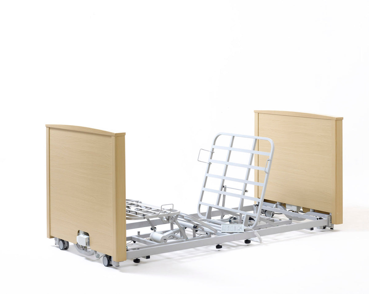 Wellell Icon Ultra Low Profiling Bed lowered