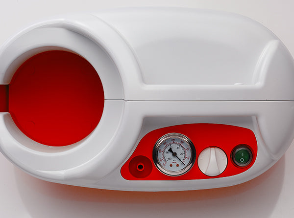 Wellell Apex Vac Maxi Portable Suction Unit Pressure Gauge