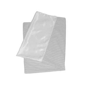 Folded Striped Direct Healthcare Group WendyLett Base Sheets