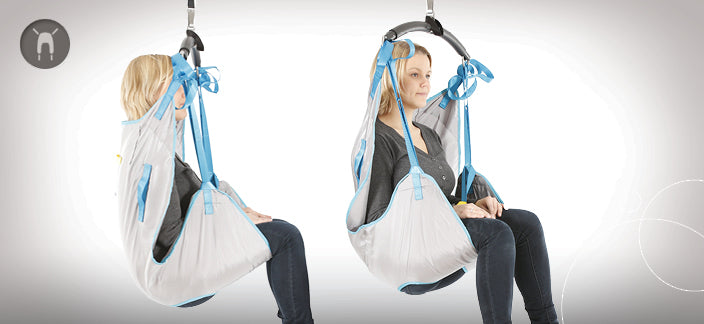 Winncare Comfort Sling Polyester without head support in use