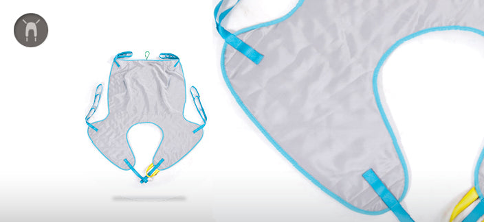 Winncare Comfort Sling With Optional Head Support Polyester 