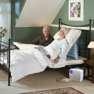 Winncare Mangar Airflo 12 in use with Winncare Mangar handy pillow lift