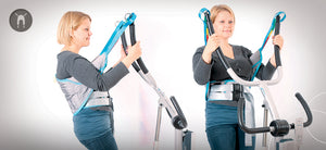 Winncare Standing Sling Two Belt in use