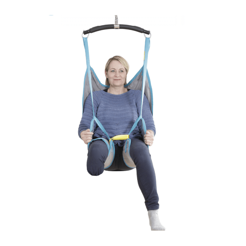 Winncare Universal Amputee Sling without head support in use