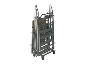 Winncare XXL X'Press Profiling Bed folded up