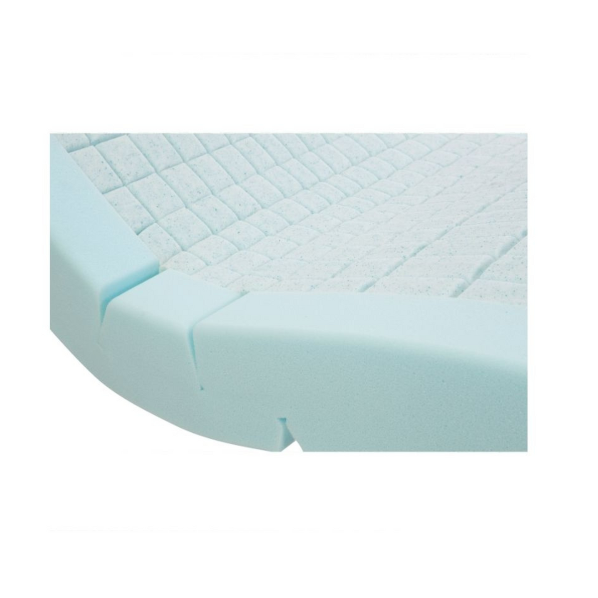 Alerta, Sensaflex 4000 Very High Risk Profiling Memory Foam Mattress for Enhanced Comfort and Care,Ulcer Prevention side view