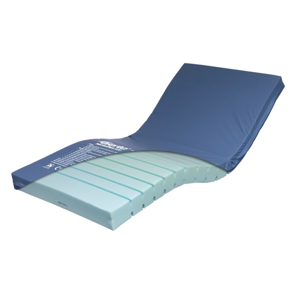 Alerta , Sensaflex Medium Risk Profiling Foam Mattress for Hospital and Care Environments ,Ulcer Prevention 500