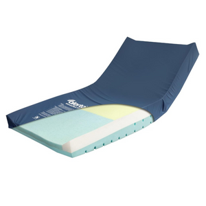 Alerta ,SensaGel Heel Slope Mattress With Side Supports ,Very High Risk Profiling Memory Foam for Enhanced Comfort and Safety, Ulcer Prevention
