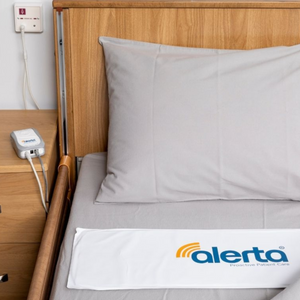 Alerta ,Wired Floor+ Alertamat ,Enhanced Bedside Safety and Monitoring,Patients Alarm Mat close up view