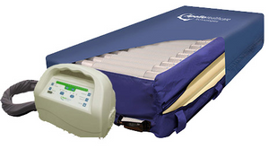 Apollo Healthcare | Aura II Turning Low Air Loss Mattress with Advanced Ventilation Functions for Enhanced Patient Comfort full view