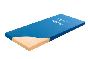 Apollo Healthcare | Classic-Med Single Overpad High Specification Overlay Mattress for Nursing Homes full view