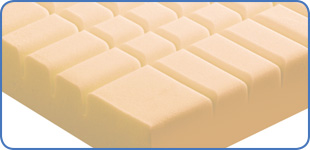 Apollo Healthcare | Classic-Med Single Overpad High Specification Overlay Mattress for Nursing Homes  inner view