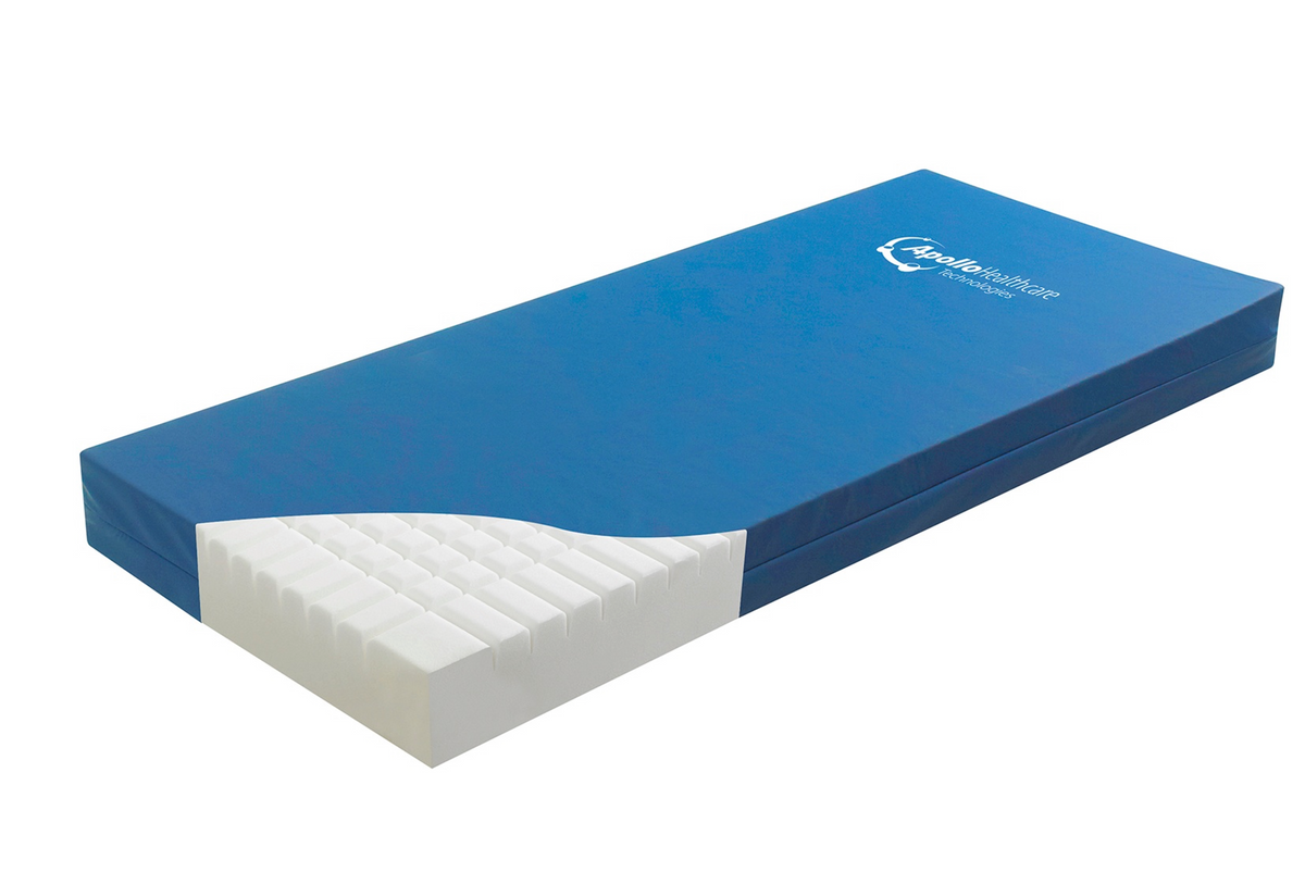 Apollo Healthcare | Community Plus  78&quot; Mattress  High-Spec And Comfortable For Medium To High-risk Individuals full view