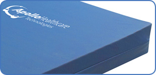 Apollo Healthcare | Contract Community  78&quot; Mattress Ideal for Community and Care Home Environments, Delivering Exceptional Comfort and Pressure Reduction for &#39;Medium Risk&#39; Patients corner view