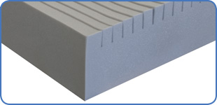 Apollo Healthcare | Premium Bariatric Mattress Practical, Durable, and Comfortable | Ulcer Prevention for High Risk Patients in Care Home Environments corner view