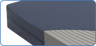 Apollo Healthcare | Premium Bariatric Mattress Practical, Durable, and Comfortable | Ulcer Prevention for High Risk Patients in Care Home Environments close view