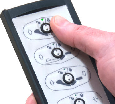 Apollo | Olympus Bariatric Electric Folding Bed Effortless Handling and Functionality for Community and Care Homes controlling