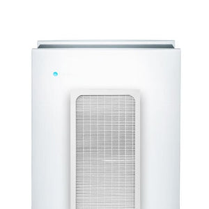 Blueair | Classic 405 Air Purifier with Particle Filter | Smart & Effective Air Purification for Small to Medium Rooms Wi-Fi Enabled Control, and Durable Steel Construction back side view