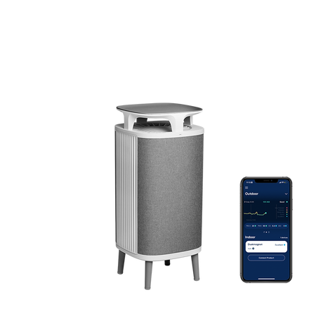 Blueair | DustMagnet 5240i  Air Purifier | HEPASilent™ Technology ensures More² Clean Air, Less Noise, Less Energy | Auto Mode for optimal performance with app interface