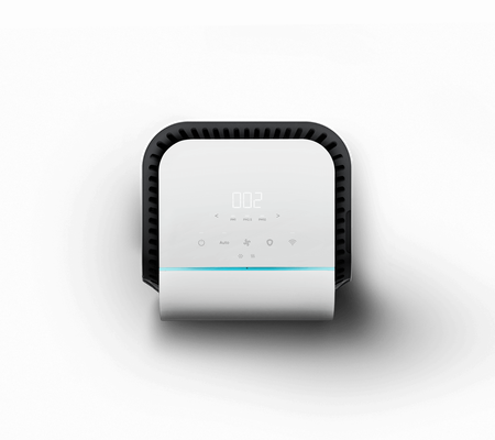 Blueair | HealthProtect 7340i  With SmartFiiter Air Purifier | Experience Ultimate Air Purification with HEPASilent Ultra™ Technology upper view