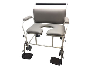 Chiltern Invadex | Aquamaster Shower & Toileting Bariatric Chair |  Interchangeable Options for Plus-Sized Patients