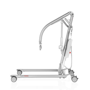 Direct Healthcare Group Carina350EE Mobile Hoist 45 degree angle side view 