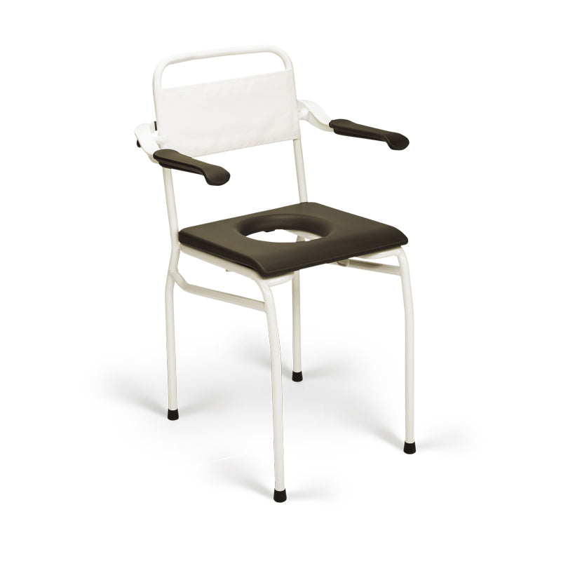 Direct Healthcare Group Free Standing Soft Seat Commode Shower Chair