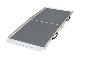 Enable Access Aerolight Broadfold Portable Wheelchair Ramp Flat Unfollded 