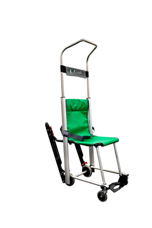 Enable Acess ExitMaster Versa Evacuation Chair unfolded full view 
