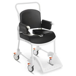 Etac | Enhance Bathroom Comfort with Clean Comfort Shower Commode Chair full view