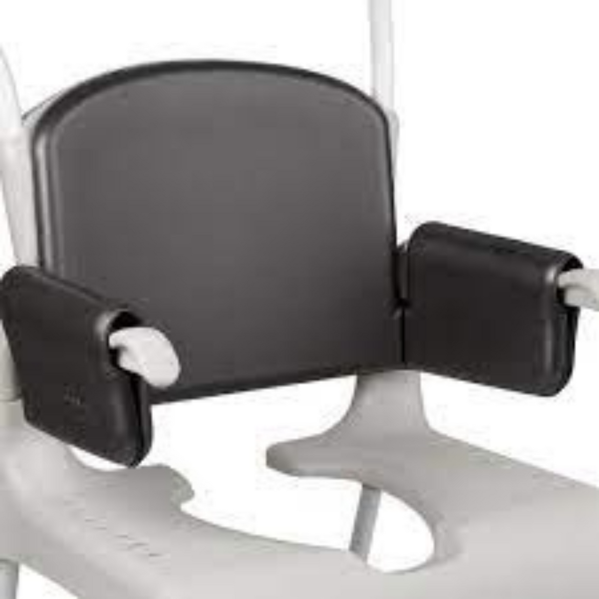 Etac | Enhance Bathroom Comfort with Clean Comfort Shower Commode Chair back seat