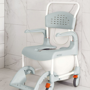 Etac | Enhance Comfort and Accessibility with the Clean Shower Commode Chair Designed for Easy Maneuverability and Optimal Hygiene home setting
