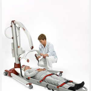 Etac | Molift Mover 205 Versatile and Lightweight Mobile Hoist for Nursing, Institutions, and Hospitals Ideal for diverse transfer situations and gait training helping patient