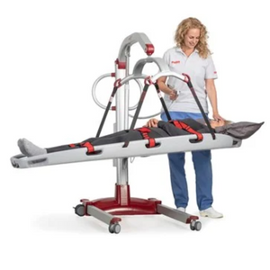 Etac | Molift Mover 205 Versatile and Lightweight Mobile Hoist for Nursing, Institutions, and Hospitals Ideal for diverse transfer situations and gait training lifted patient