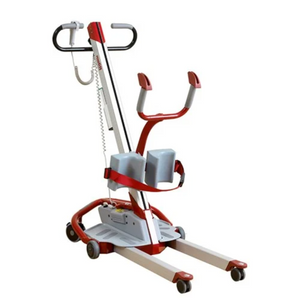 Etac | Explore Freedom with Molift Quick Raiser 2 Stable and Maneuverable Electric Patient Lift with Adjustable Legs Effortlessly Fits in Tight Spaces and Under Furniture full view