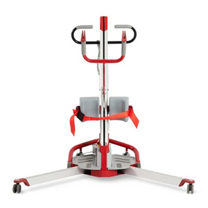 Etac | Explore Freedom with Molift Quick Raiser 2 Stable and Maneuverable Electric Patient Lift with Adjustable Legs Effortlessly Fits in Tight Spaces and Under Furniture front view