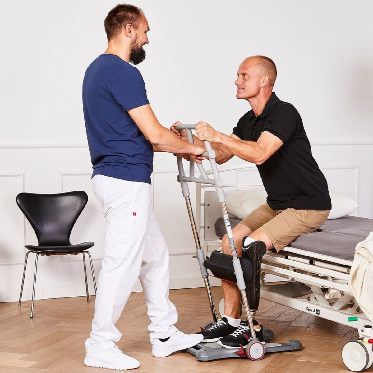 Etac | Experience Ultimate Comfort and Safety with Molift Raiser Pro Patient Lift Ergonomic Design for Caregivers, Swift Transfers, and Secure Support help in standing patient