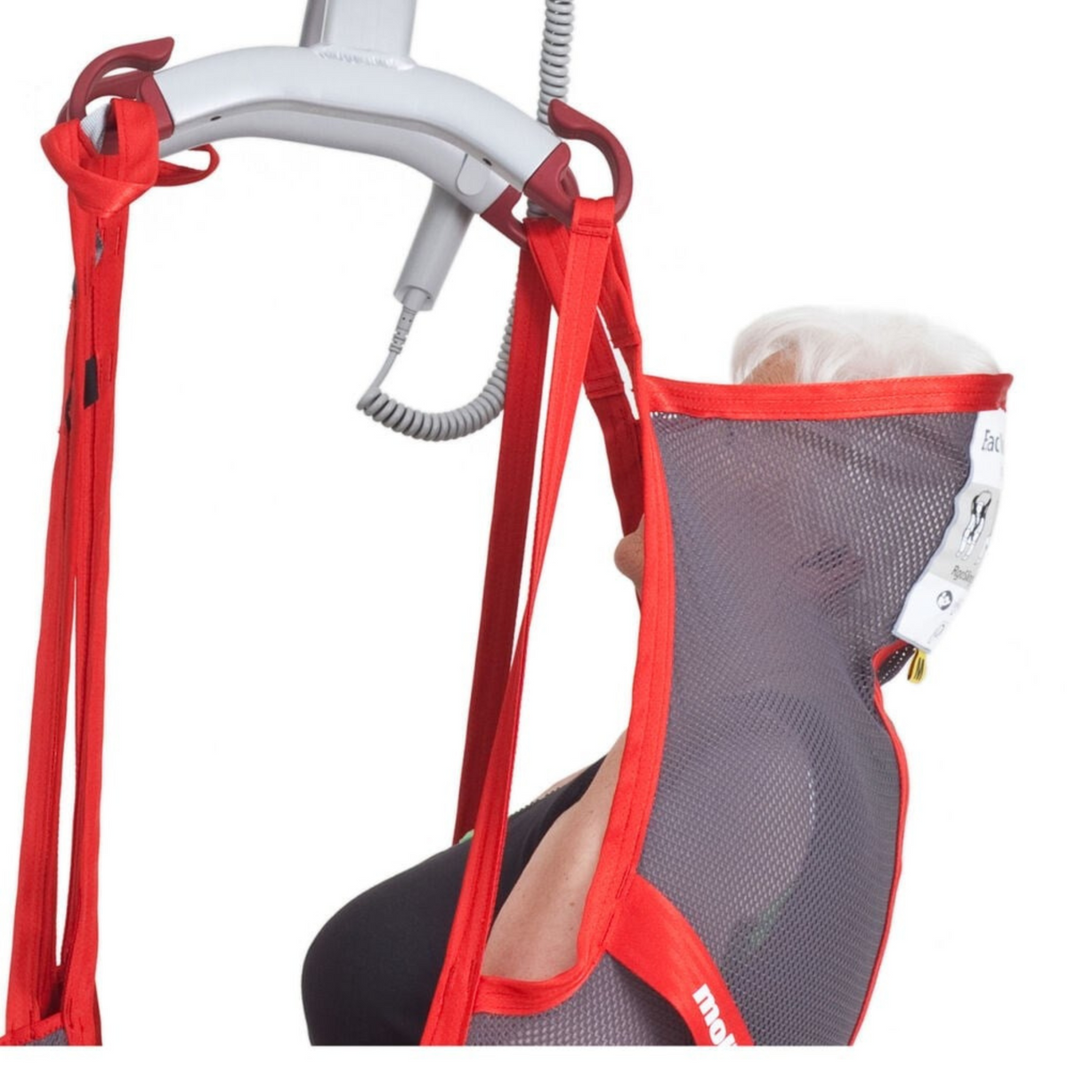 Etac | Molift RgoSling HighBack Net All-Round Sling for Head and Body Support in Homecare and Institutional Environments Versatile Design for Most Hoisting Situations head support