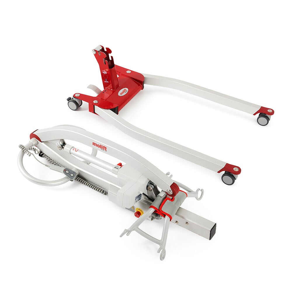 Etac | Molift Smart 150 Folding Mobile Patient Hoist Folded and disassembled