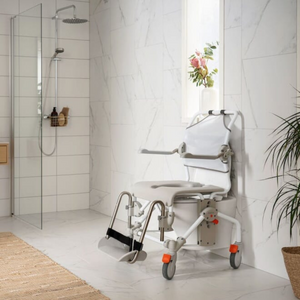 Etac | Swift Mobil-2 Shower Commode Chair Flexible, Accessible, and Comfortable Care Companion home image