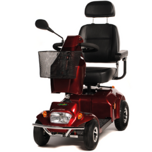 Freerider | Explore the City in Comfort City Ranger 6 Mobility Scooter Efficient, Stylish, and Reliable red front view