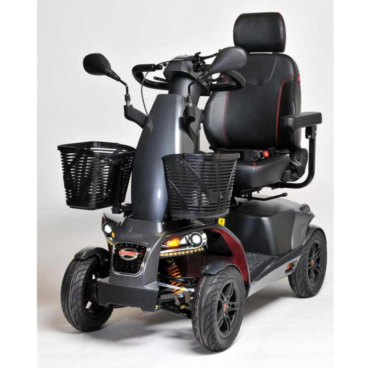 Freerider | Experience Luxury and Performance with the Freerider FR1 Mobility Scooter Ride in Style with Radical Design grey