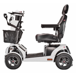 Freerider | Experience Luxury and Performance with the Freerider FR1 Mobility Scooter Ride in Style with Radical Design white side view