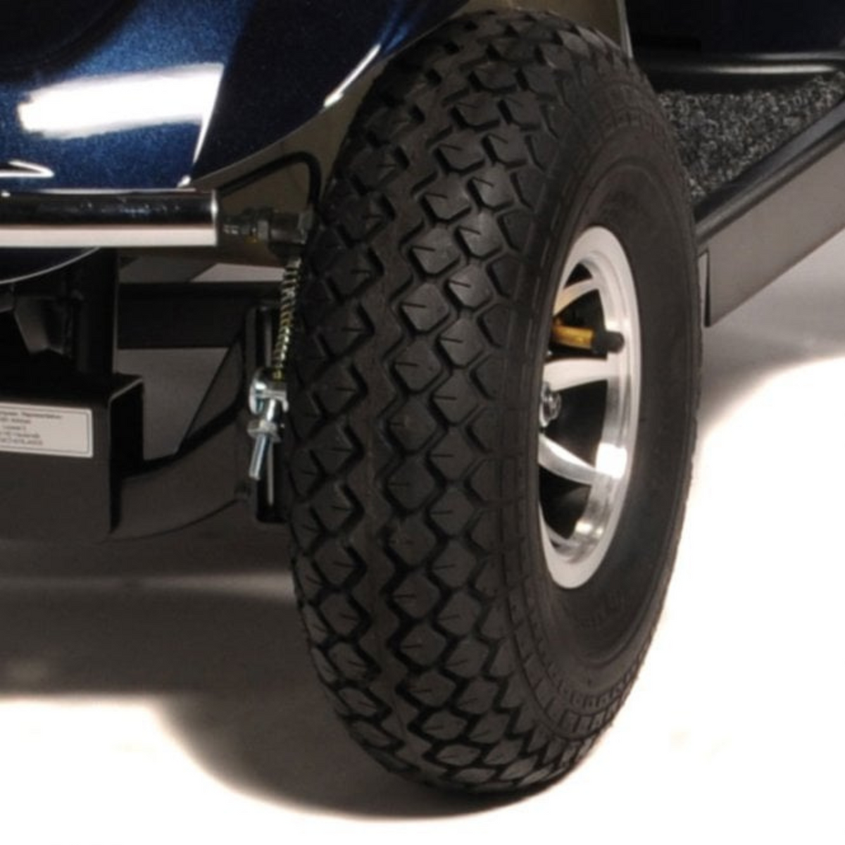 Freerider | Discover Comfort and Reliability with the Kensington Mobility Scooter Perfect for Everyday Journeys and Longer Adventures Blue  tyres