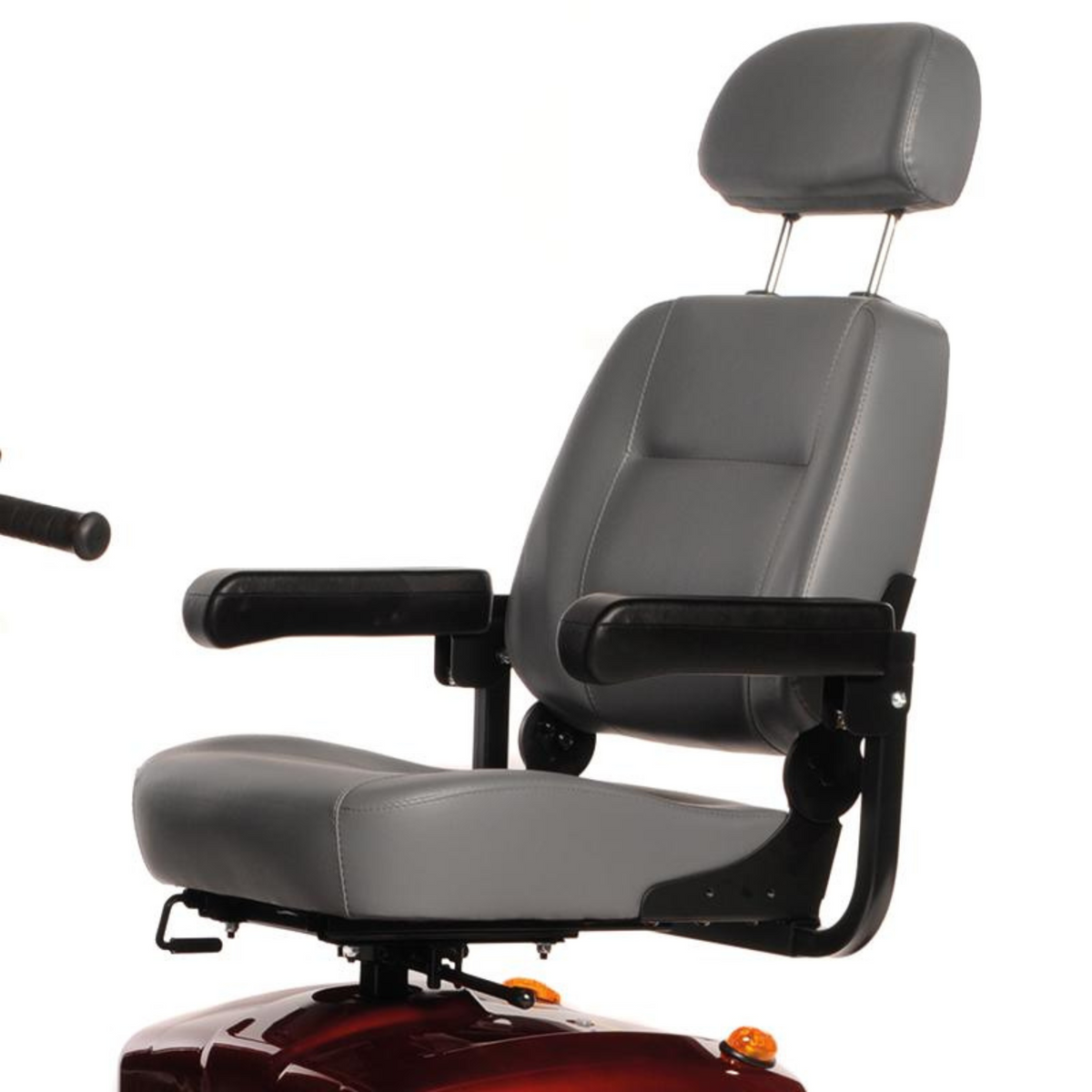 Freerider | Explore the Road in Comfort and Safety with the Knightsbridge 6 Mobility Scooter seat view