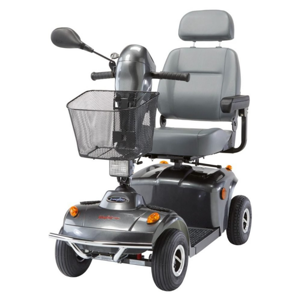 Freerider | Discover the Mayfair 4 Deluxe Mobility Scooter A Leading Choice for Patients Independent Mobility front view